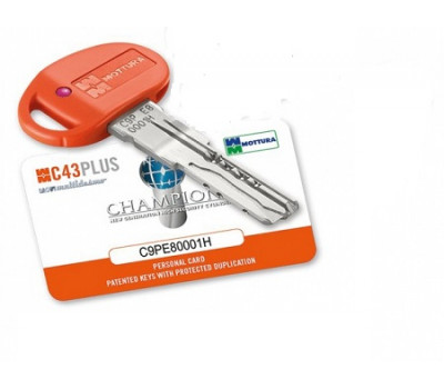 Изготовление ключа mottura c43